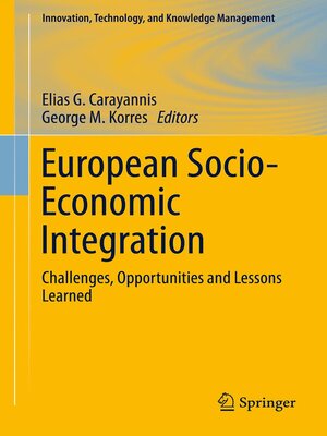 cover image of European Socio-Economic Integration